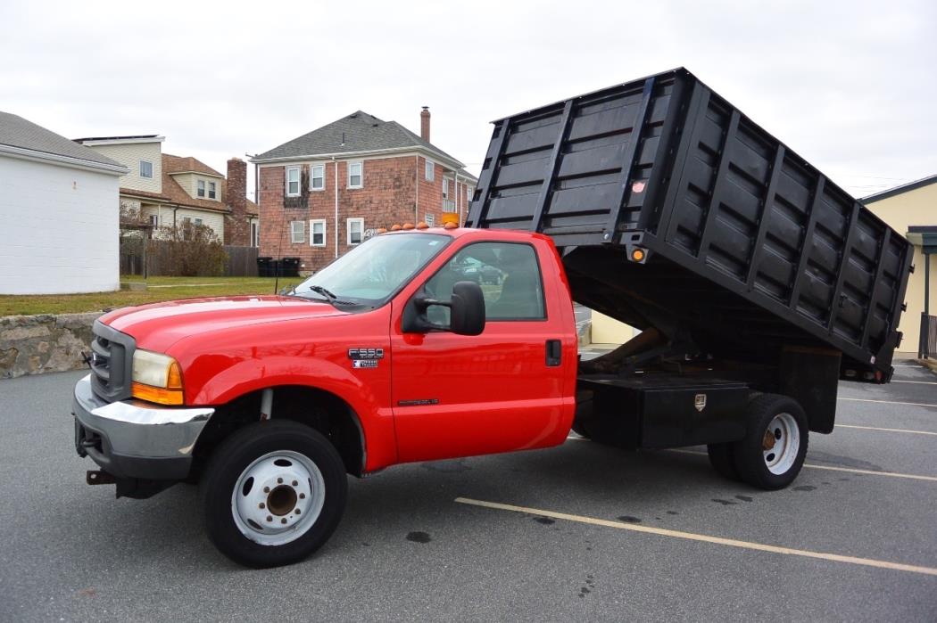 2000 Ford F550  Dump Truck