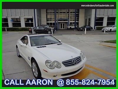 2003 Mercedes-Benz SL-Class SL500 2003 SL500 Used 5L V8 24V Automatic Rear Wheel Drive Convertible Premium Bose