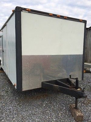 8 x 24 enclosed trailer