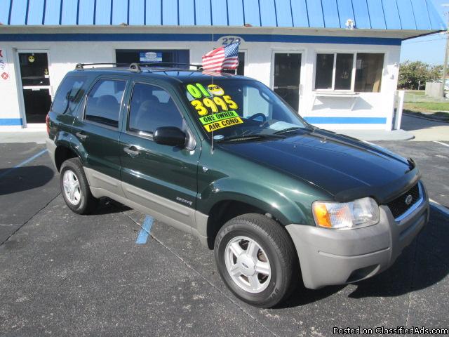 2001 Ford Escape XLT 2WD 4dr SUV