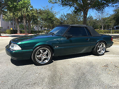 1992 Ford Mustang LX Convertible 2-Door 1992 Ford Mustang LX Convertible 2-Door 5.0L