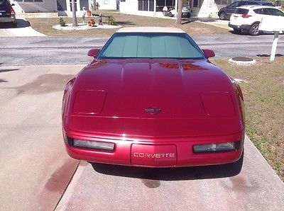 1995 Chevrolet Corvette Convertible 1995 Corvette convertible Dark red metallic 56450 miles5.7 liter LT1 V-8 Automat