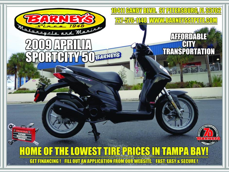 2009  Aprilia  Sportcity 50