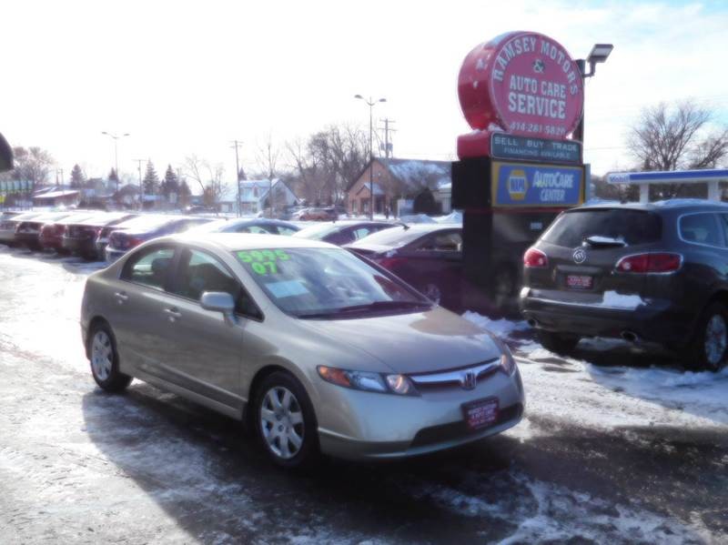 2007 Honda Civic LX 4dr Sedan (1.8L I4 5A)