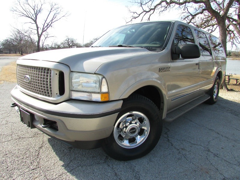 2004 Ford Excursion Limited 6.0L Power Stroke Turbo Diesel w DVD & Quad Captain Seating HARD LOADED