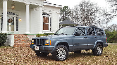1998 Jeep Cherokee RARE LOW MILES LIMITED 4X4 1 OWNER LEATHER LOOK!!! RARE LOW MILES LIMITED 4X4 1 OWNER NO ACCIDENTS LEATHER XJ 1999 2000 2001 1997
