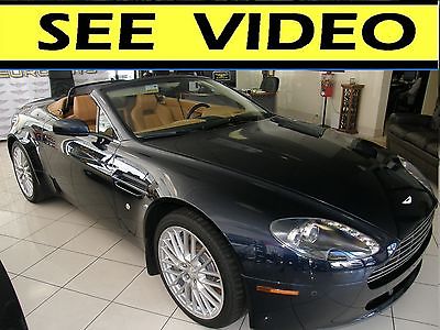 2009 Aston Martin Vantage convertible roadster  2009 Aston Martin Vantage Convertible Roadster,Navigation, Must See Video