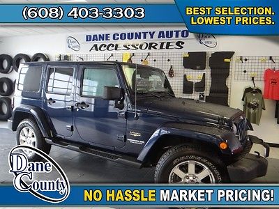 2013 Jeep Wrangler Sahara 2013 Jeep Wrangler Unlimited Sahara True Blue SUV 3.6L V6 Automatic 5-Speed