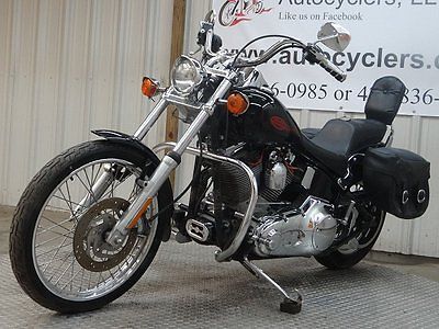 2000 Harley-Davidson Softail  2000 HARLEY DAVIDSON SOFTAIL FXST CLEAR TITLE VERY LIGHT DAMAGE CHEAP
