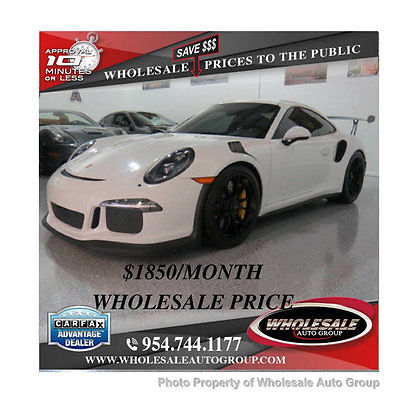 2016 Porsche 911 2dr Coupe GT3 RS FULLY LOADED !! CARFAX CERTIFIED !! BEST COLOR !! PLUS UPGRADES