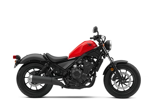 2017 Honda Rebel 500 Red