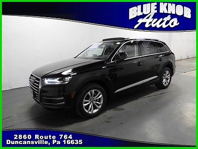 2017 Audi Q7 3.0T Premium 2017 3.0T Premium Used 3L V6 24V Automatic quattro SUV Moonroof Premium