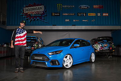 2016 Ford Focus RS Hatchback 4-Door 2016 Ford Focus RS Ken Block Edition 1 of 1 Nitrous Blue fifteen52 ST Suspension