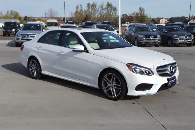 2016 Mercedes-Benz E-Class PORCELAIN/BLACK LEATHER