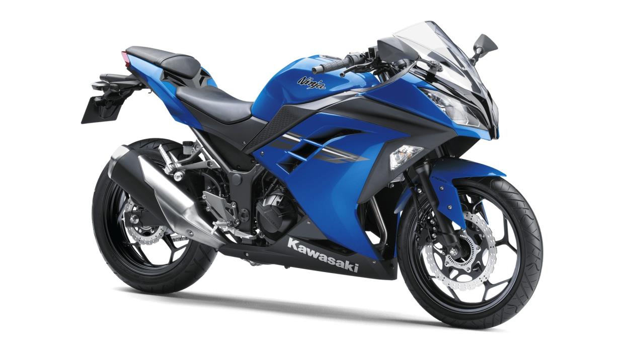 2017 Kawasaki Ninja 300 Blue