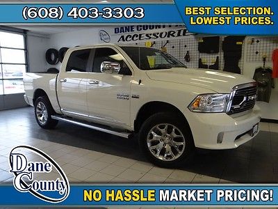 2016 Ram 1500 Longhorn LIMITED 2016 RAM 1500 Longhorn LIMITED Pearl White Truck 5.7L V8 Automatic 8-Speed
