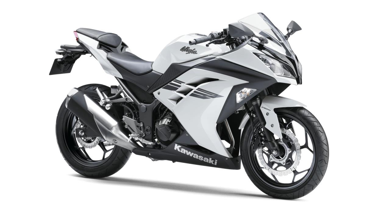 2017 Kawasaki Ninja 300 White