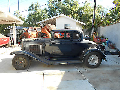 1931 Chevrolet Other 5 window coupe barn find survivor Gasser rat rod patina kugel jag chop top street rod project !