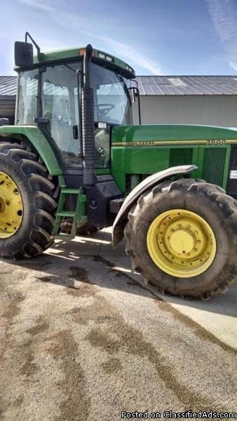 1994 John Deere 7800 Tractor For Sale in Hilbert, Wisconsin 54129