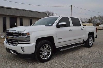 2016 Chevrolet Silverado 1500 High Country Crew Cab Z71 4x4,Iridescent Pearl,Premium Package,Sunroof, Loaded,Dealer Owned & Serviced