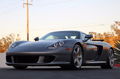 2005 Porsche Carrera GT 2dr Carrera 2005 Porsche Carrera GT CGT in Seal Grey Carfax 1 Owner / Super Clean / Serviced