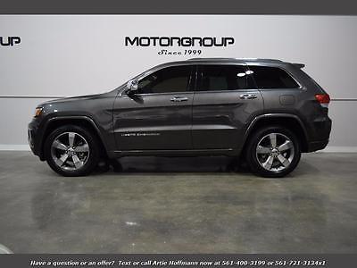 2014 Jeep Grand Cherokee Overland Sport Utility 4-Door 2014 Jeep Grand Cherokee Overland Edition, LOW MILES, BUY $391/month FL