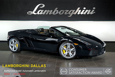 2006 Lamborghini Gallardo  NAV+CALLISTOS+CARBON FIBER+POWER/HEATED SEATS+RR CAM+SPORTIVE INT+BRANDING