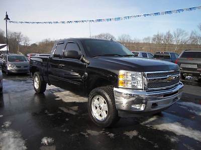 2012 Chevrolet Silverado 1500 LT 4x4 4dr Extended Cab 6.5 ft. SB 2012 Chevrolet Silverado 1500 LT 8 Cylinder Engine 5.3L/323 A/T Black