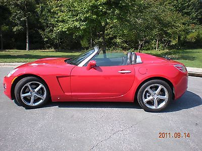 2007 Saturn Sky  exy Red 2007 Saturn Sky Convertible