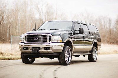 2002 Ford Excursion LIMITED EXCURSION 7.3 DIESEL not 6.0 LOW MILES TEXAS TRUCK 4x4 LIMITED 2002 LIKE NEW