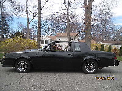 1987 Buick Grand National Turbo T BUICK TURBO T RARE BLACK OUT WE4/W02
