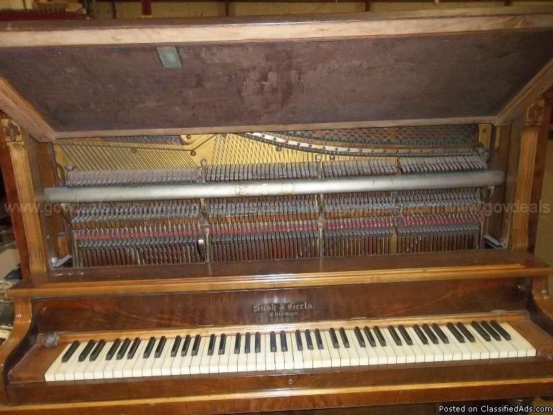 Antique Bush & Gerts Upright Piano, 1