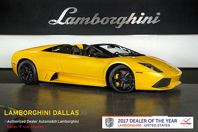 2008 Lamborghini Murcielago LP640 Convertible 2-Door NAVIGATION+Q-CITURA+HERCULES BLACK WHLS+BRANDING+AD PERSONAM+CARBON+LIFT+