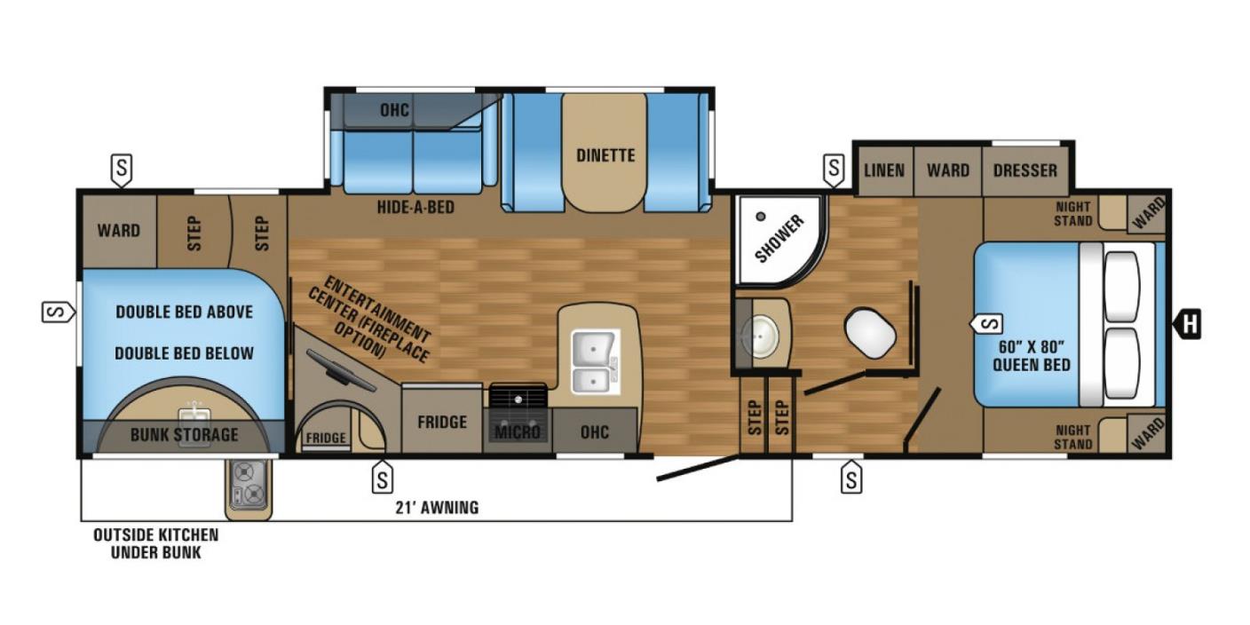 2017 Jayco Eagle HT 29.5BHDS