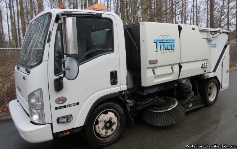 2010 Tymco 435 Street Sweeper (mid-size), No CDL Required.