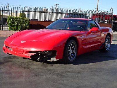 2003 Chevrolet Corvette Z06 2003 Chevrolet Corvette Z06 Hardtop Damaged Salvage Perfect Project Must See!!