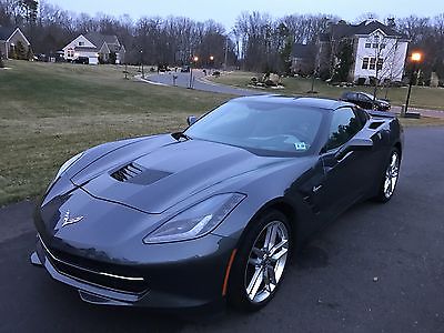 2014 Chevrolet Corvette 3LT 2014 Corvette Stingray Coupe - Cyber Grey Metallic w/3LT