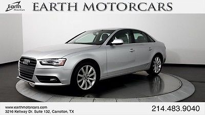 2013 Audi A4  2013 AUDI A4 QUATTRO SEDAN, PREMIUM PLUSM CARFAX CERT 1 OWNER, ROOF, TURBO!