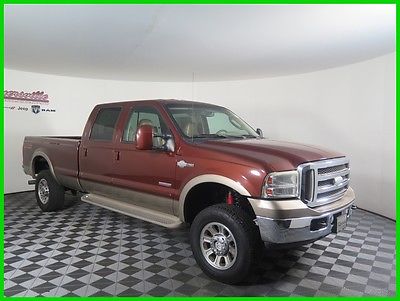 2005 Ford F-350 King Ranch 4x4 Crew Cab LB Truck Heated Leather 150k Miles 2005 Ford F350 4WD Crew Cab LB Truck Bedliner FINANCING AVAILABLE