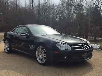 2004 Mercedes-Benz SL-Class  low mile sl500 free shipping warranty financing clean carfax rims loaded pano