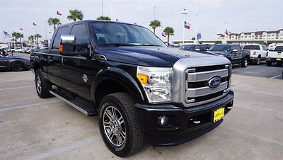 2015 Ford F-250 Platinum 2015 Ford Super Duty F-250 SRW Platinum 42,695 Miles Black Crew Cab Pickup Inter