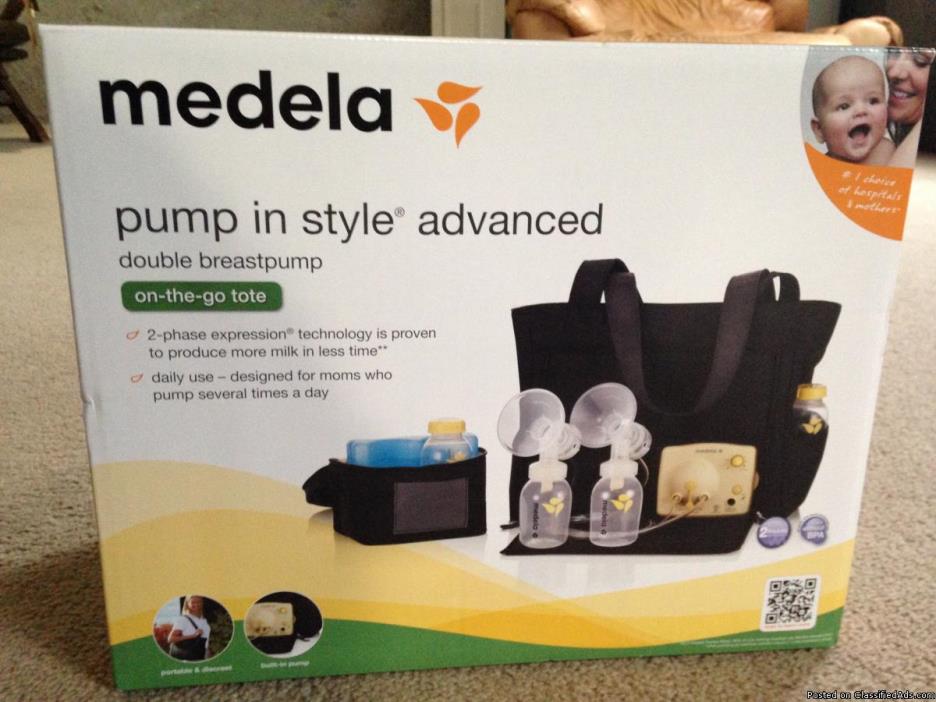 Brand New Medela Double Breast Pump, 0