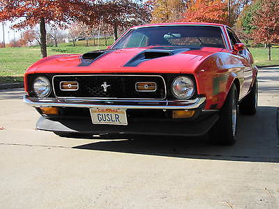 1971 Ford Mustang mach 1 1971 Mach 1 mustang