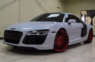 2015 Audi R8  CLEAN CARFAX, VOSSEN WHEELS, SPECIAL COLOR , SUZUKA GREY, HIGLY OPTIONED