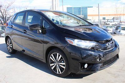 2016 Honda Fit EX  2016 Honda Fit EX HB Damaged Salvage Rebuilder Only 5K Miles Economical Must See