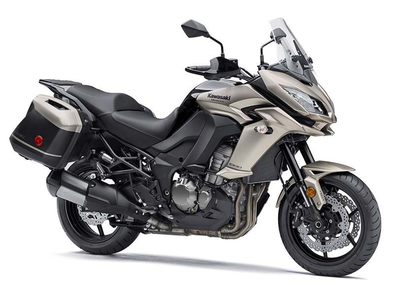 2016 Kawasaki Versys 1000 LT Metallic Titanium / Metallic Black