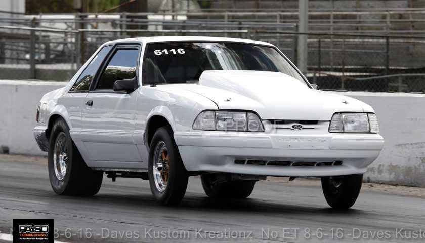 1989 Ford Mustang LX 89 Turbo Mustang Pro Street Grudge / Drag Race Car PTE BB Turbocharged 377 CID