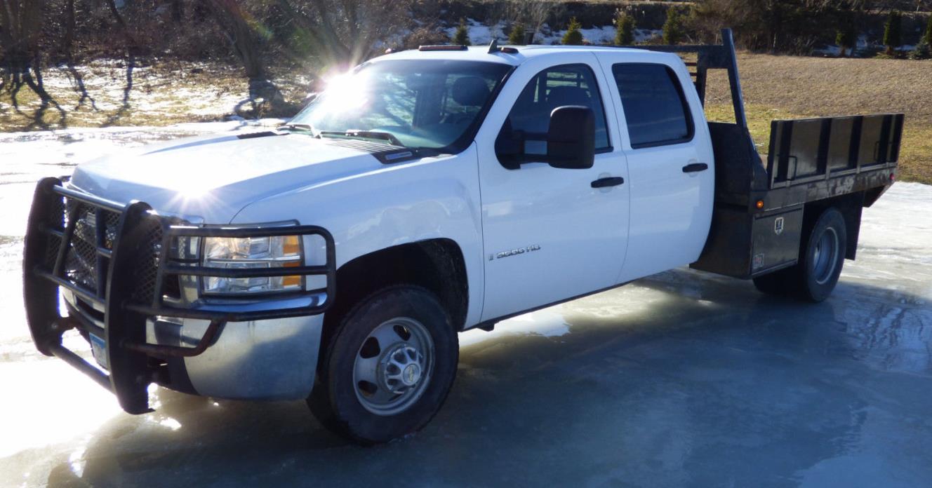 2009 Chevrolet Silverado 3500  2009 Chevrolet SIlverado 3500HD Duramax Diesel 4x4 Flatbed