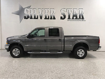 2002 Ford F-250  2002 F250 Lariat 4WD 7.3L-Powerstroke SuperCrew ShortBed Loaded TX!