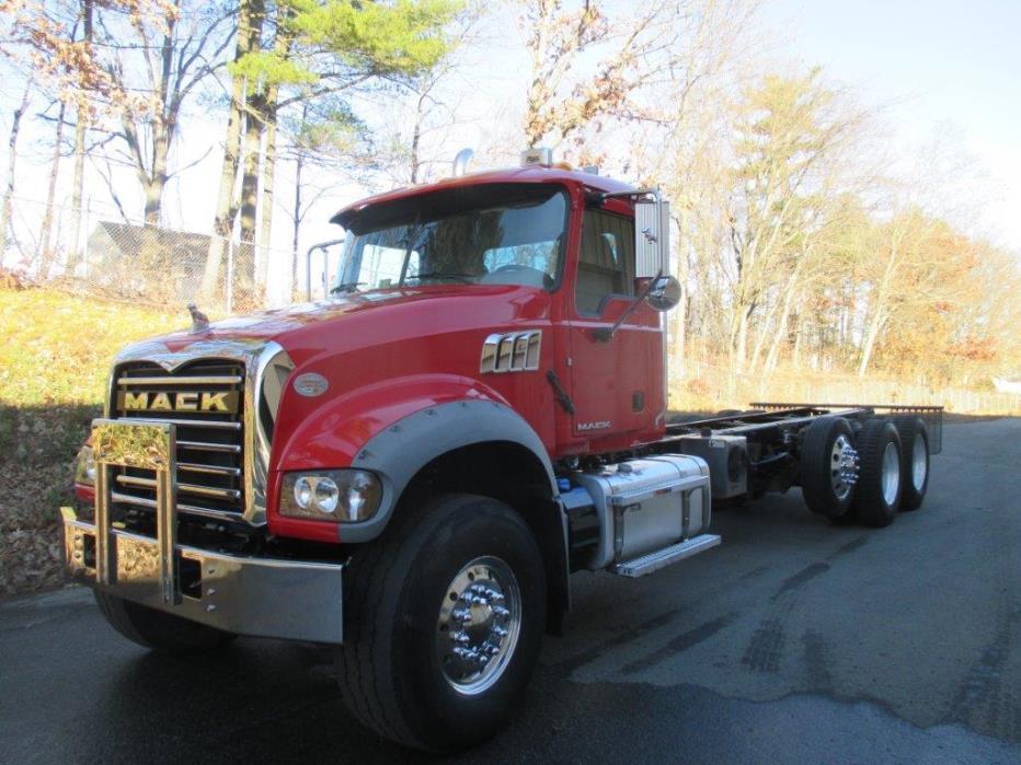 2015 Mack Gu713  Cab Chassis